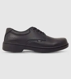 roc strobe senior boys school shoes