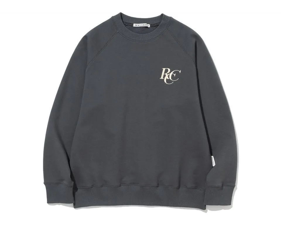 rocci rocci  |Unisex Street Style Plain Oversized Logo