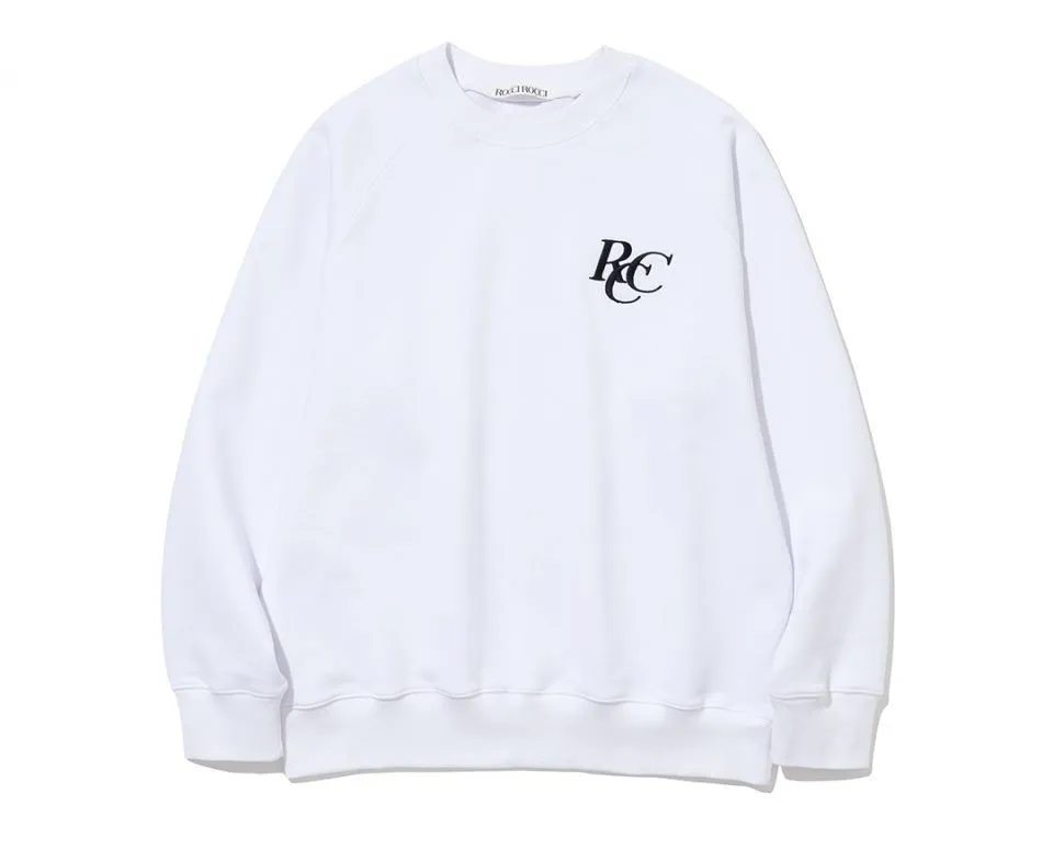 rocci rocci  |Unisex Street Style Plain Oversized Logo