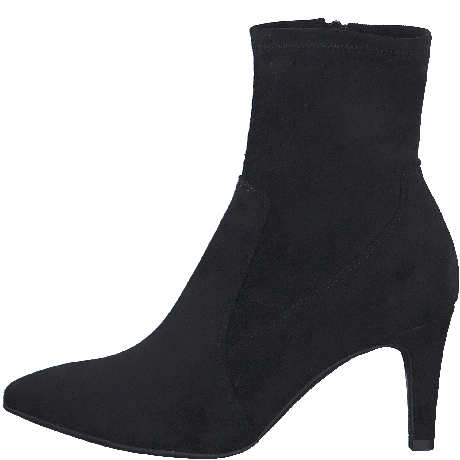 S Oliver Black Heeled Boot