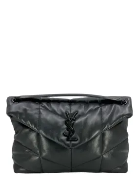 SAINT LAURENT MEDIUM PUFFER SHOULDER BAG