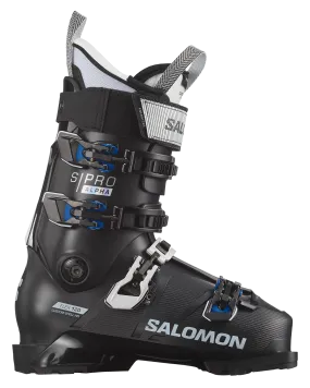 Salomon Pro Alpha 120 El Ski Boots - Black/Race Blue