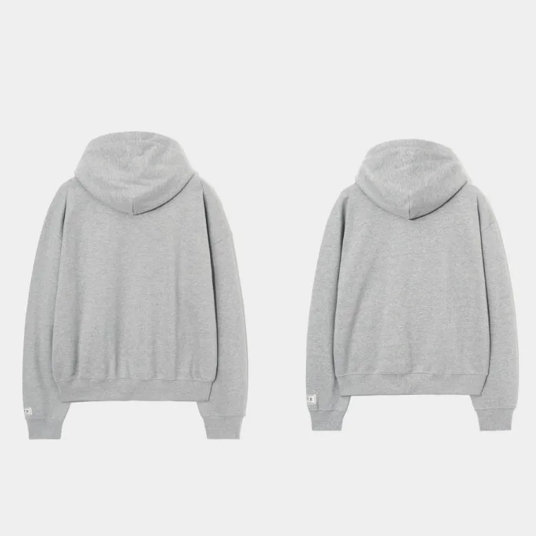 SATUR  |Unisex Street Style Long Sleeves Plain Cotton Logo Hoodies