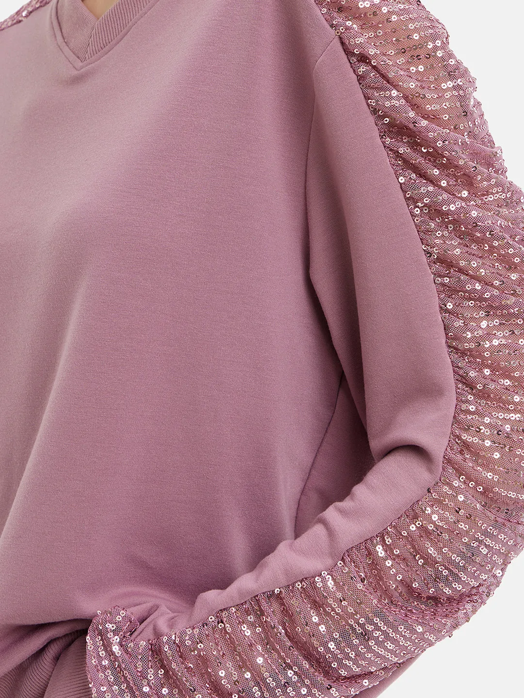 Sequin Sweatshirt