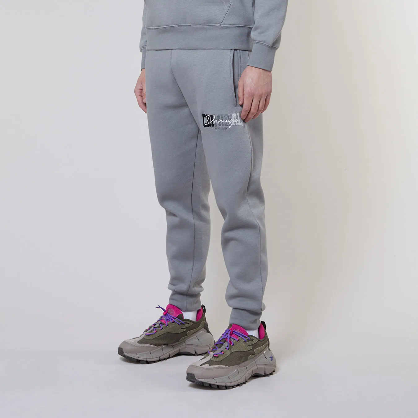 SIGN VARSITY JOGGER - MID GREY