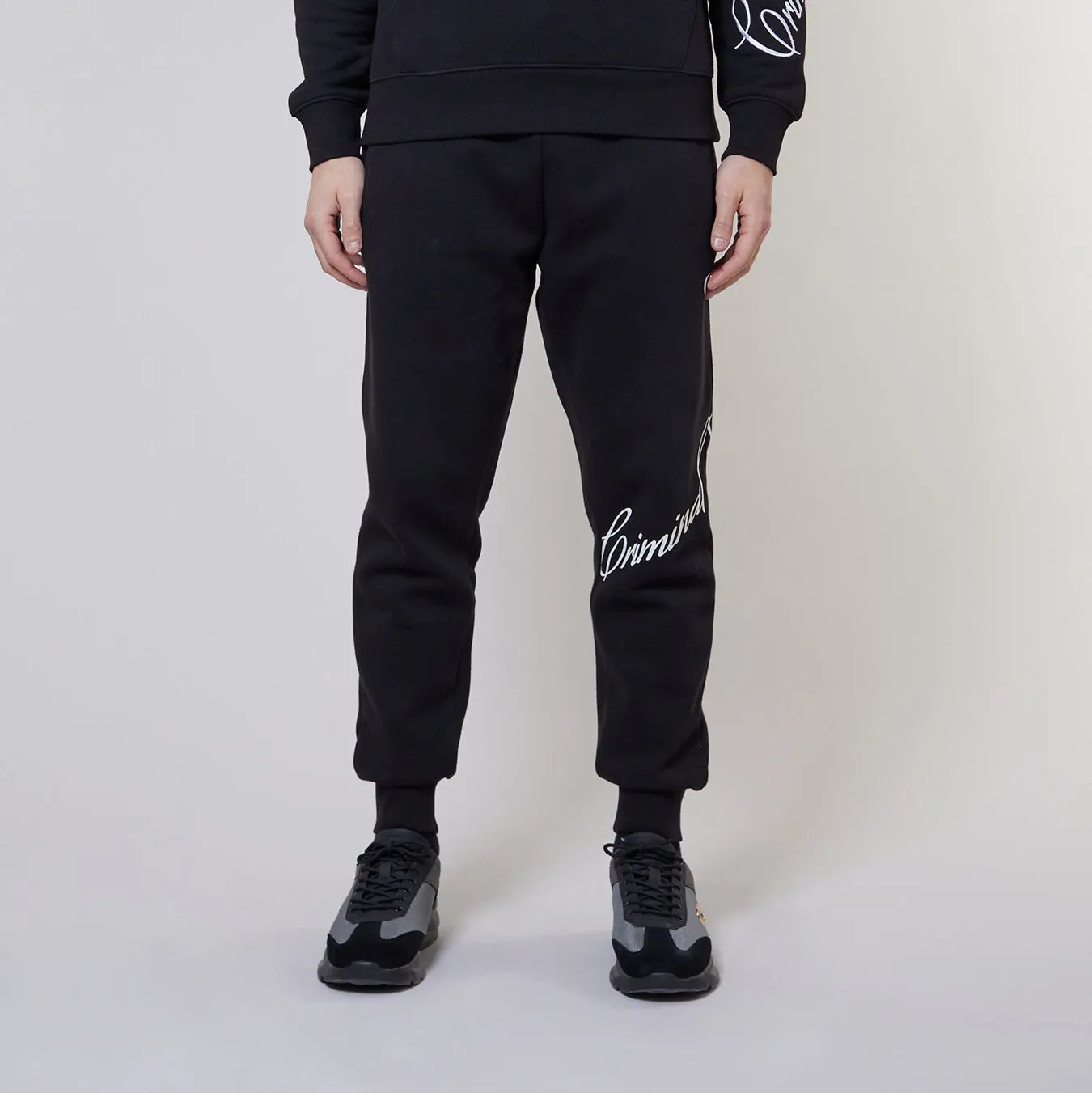 SIGNATURE WRAPPING JOGGER - BLACK