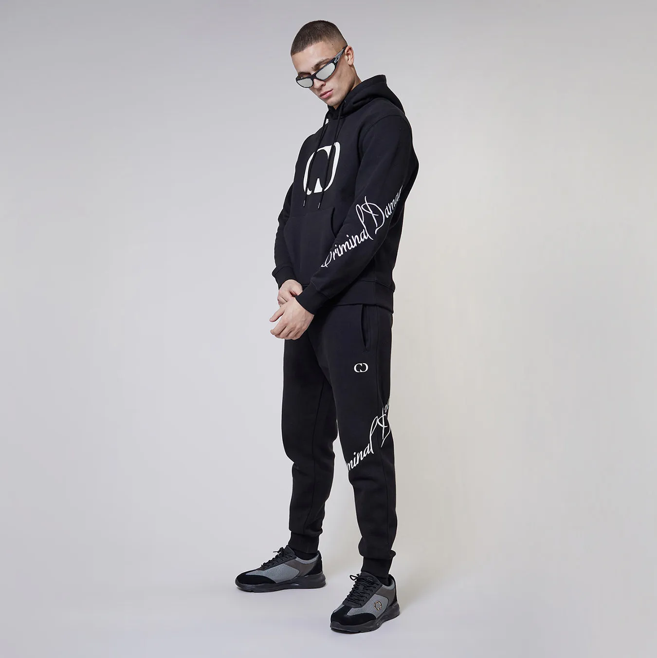 SIGNATURE WRAPPING JOGGER - BLACK