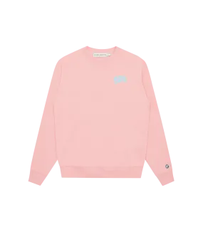 SMALL ARCH LOGO CREWNECK - PINK