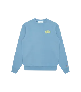 SMALL ARCH LOGO CREWNECK - POWDER BLUE