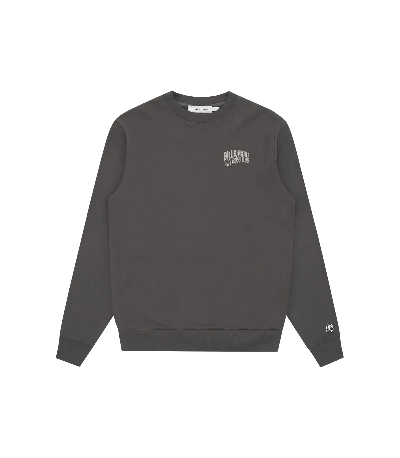 SMALL ARCH LOGO CREWNECK - SPACE GREY