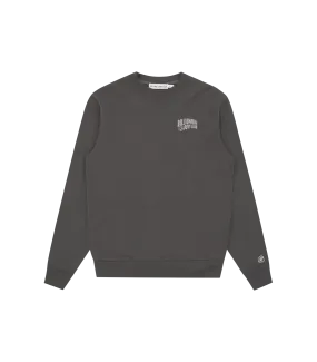 SMALL ARCH LOGO CREWNECK - SPACE GREY