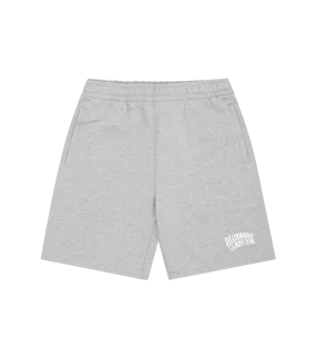 SMALL ARCH LOGO SHORTS - HEATHER GREY