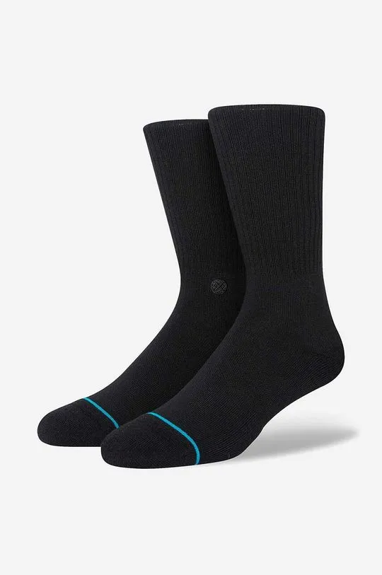 Stance socks Shelter men's black color