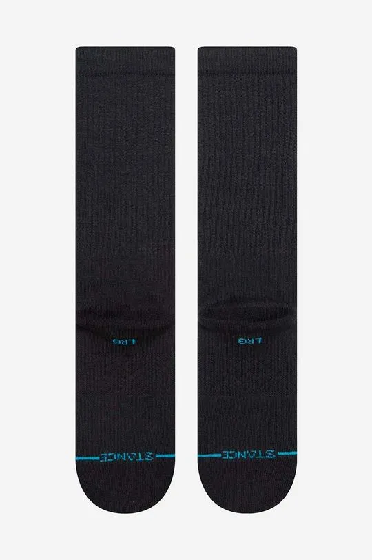 Stance socks Shelter men's black color