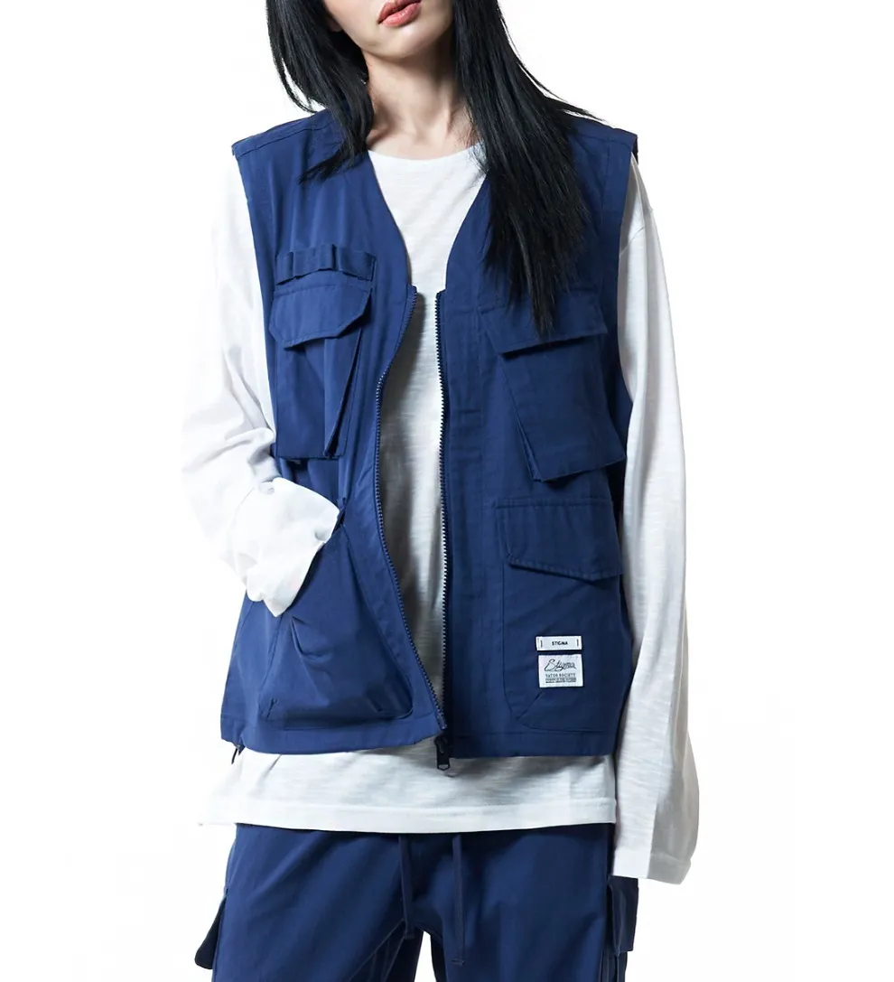 STIGMA  |[ STIGMA ]★TECH LINEN VEST