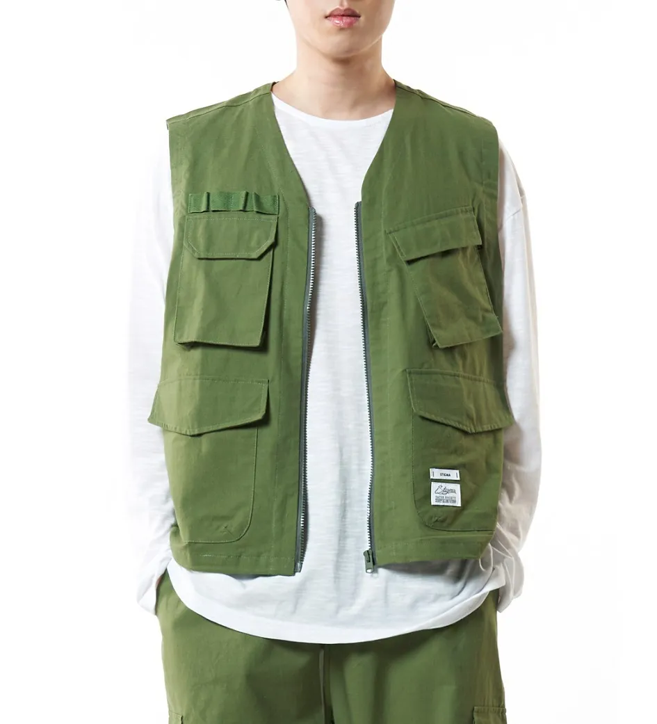 STIGMA  |[ STIGMA ]★TECH LINEN VEST