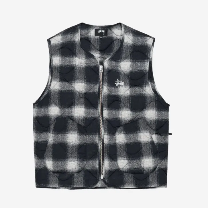 STUSSY  |Unisex Street Style Logo Skater Style Vests & Gillets