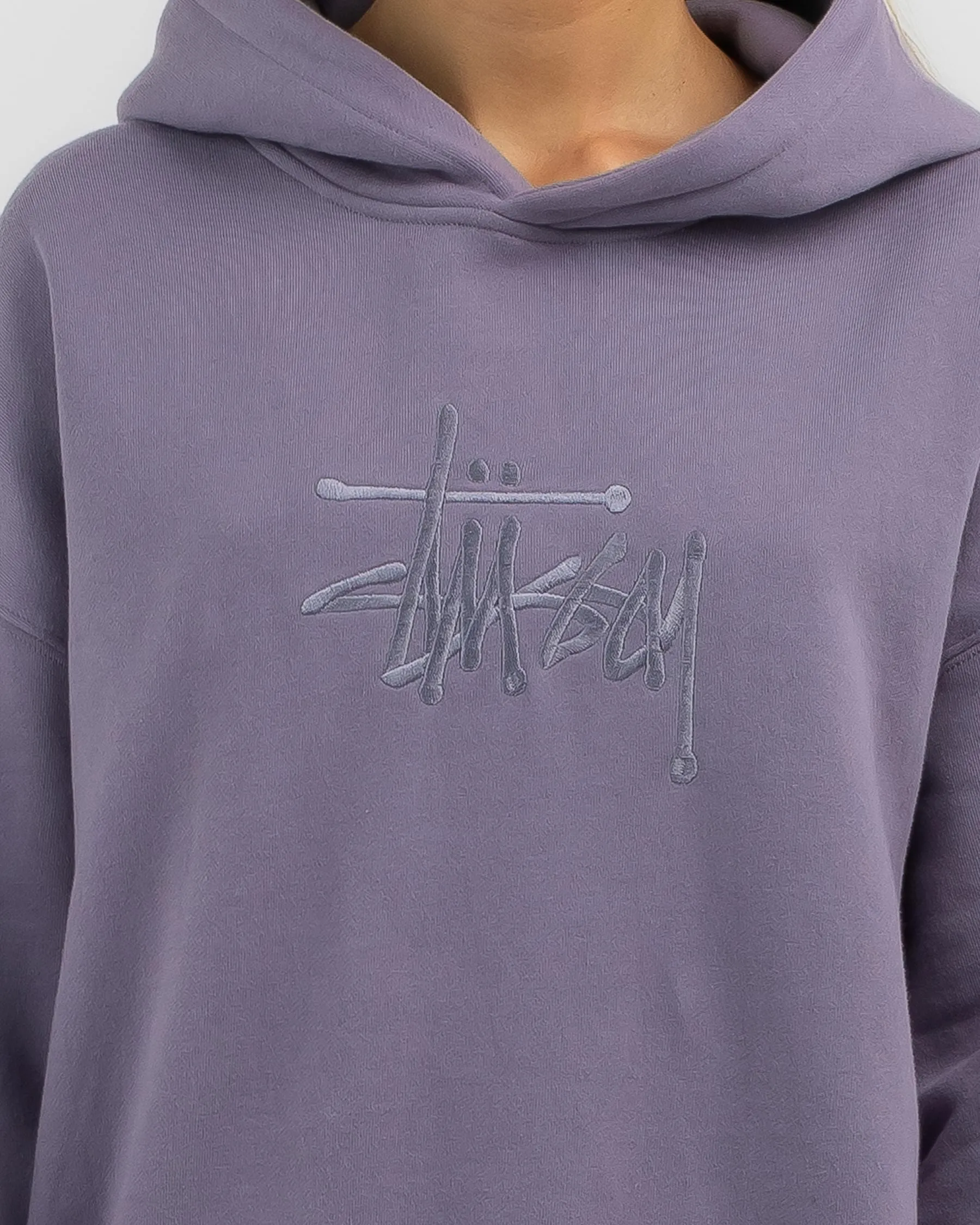 STUSSY  |Unisex Sweat Street Style Long Sleeves Logo