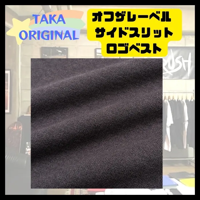 TAKA ORIGINAL  |Street Style Plain Logo Vests & Gillets