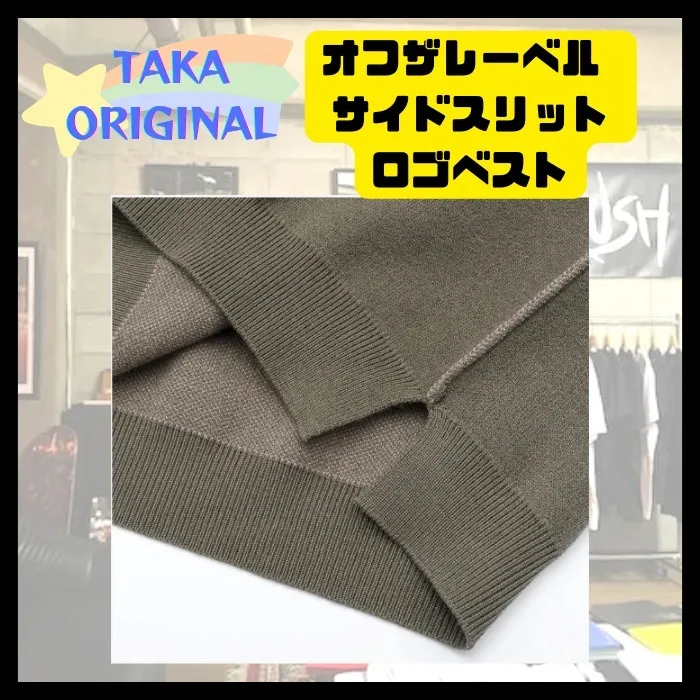 TAKA ORIGINAL  |Street Style Plain Logo Vests & Gillets