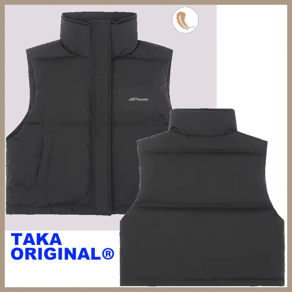 TAKA ORIGINAL  |Unisex Street Style Plain Vests & Gillets