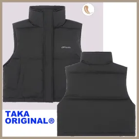 TAKA ORIGINAL  |Unisex Street Style Plain Vests & Gillets