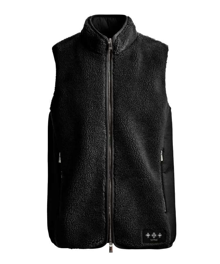 TATRAS  |Unisex Sleeveless Street Style Plain Logo Vests & Gillets