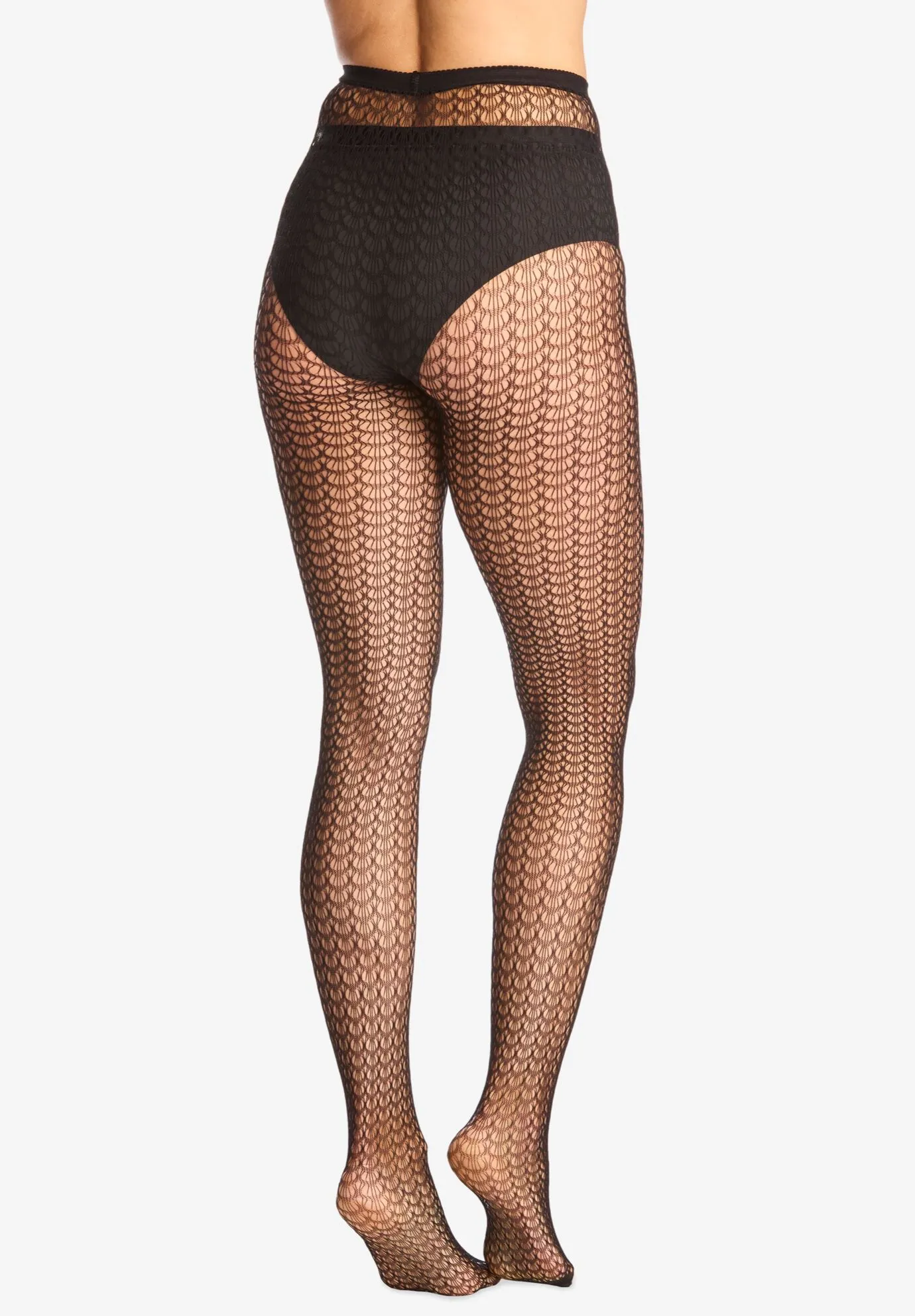 Textured Pattern Tights