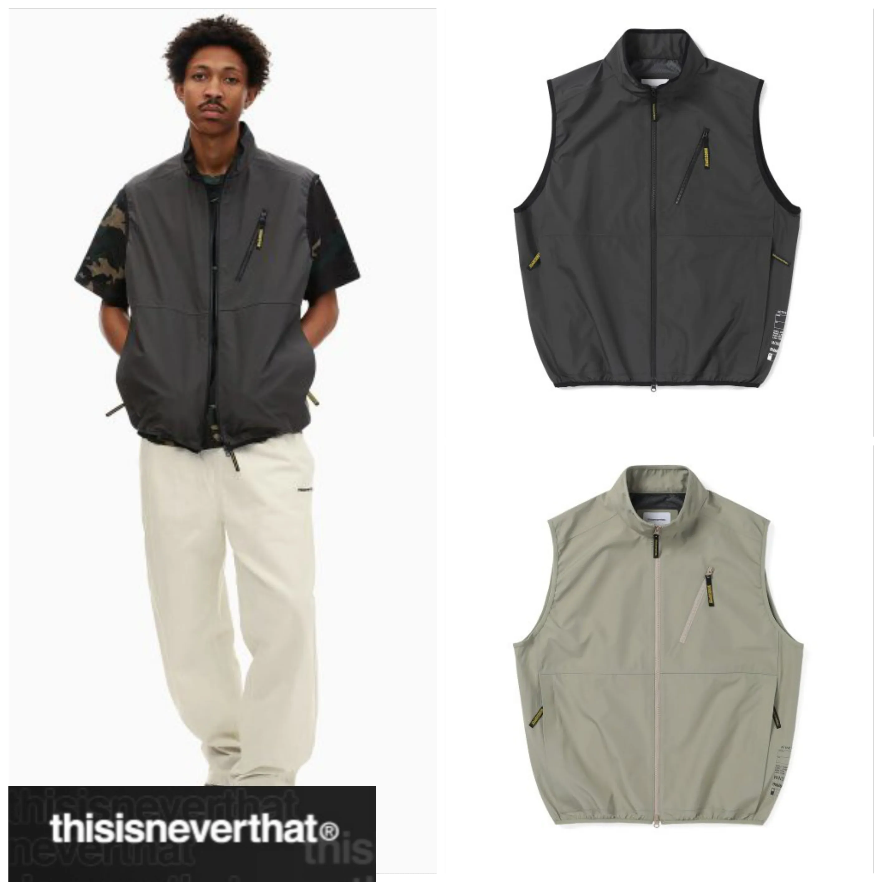 thisisneverthat  |Unisex Street Style Vests & Gillets