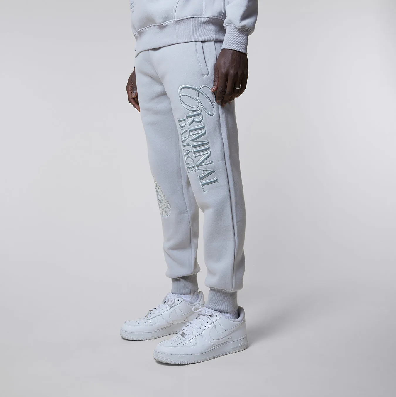 TONAL TIGER JOGGER - DOVE