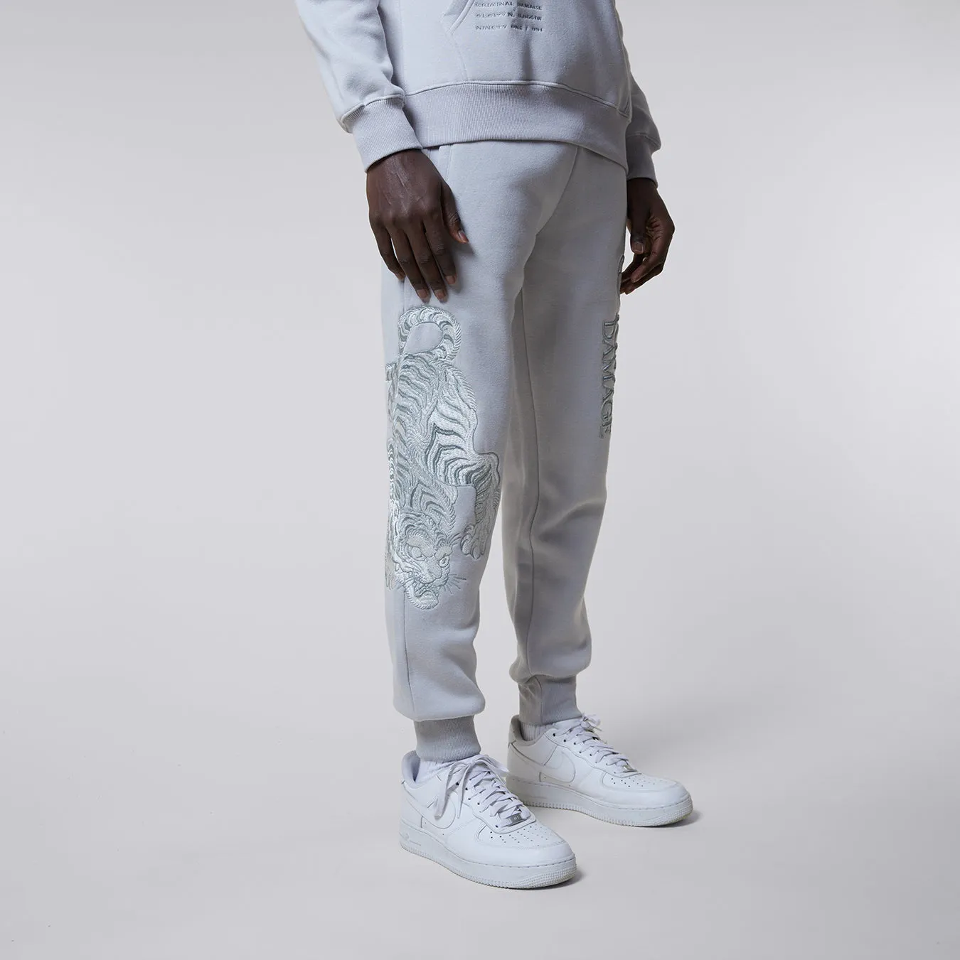 TONAL TIGER JOGGER - DOVE