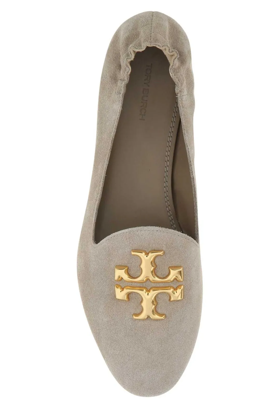 Tory Burch Logo Plaque Flat Shoes