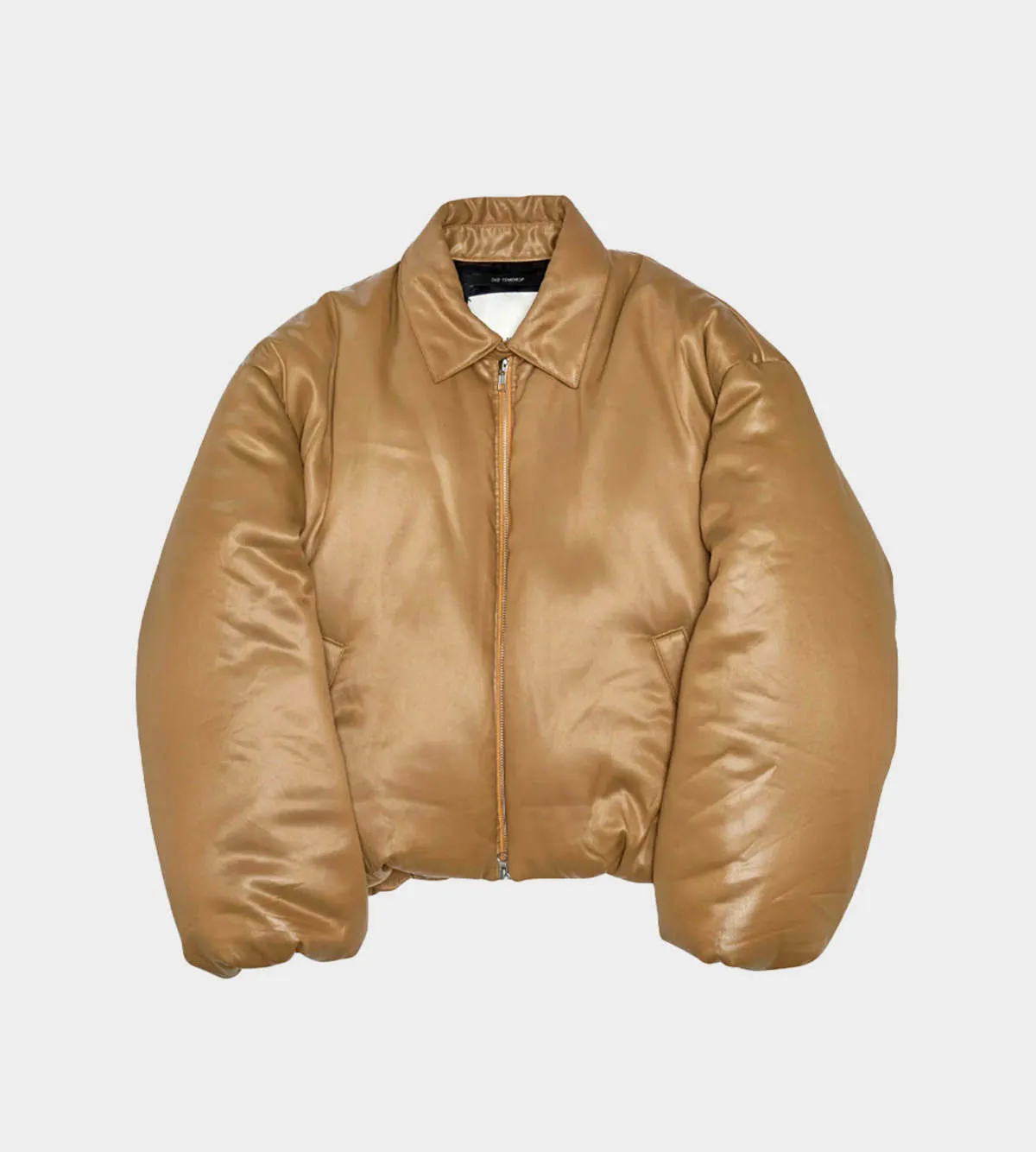 Unisex Puffer Jacket - Caramel