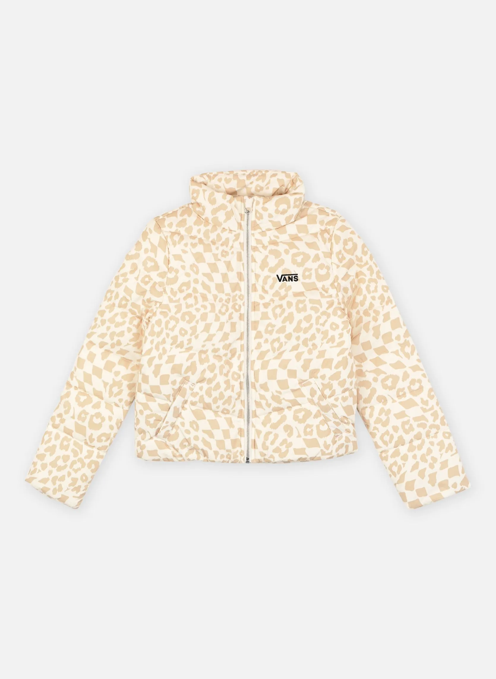 VansFOUNDRY PUFFER PRINT MTE GR - Bianco