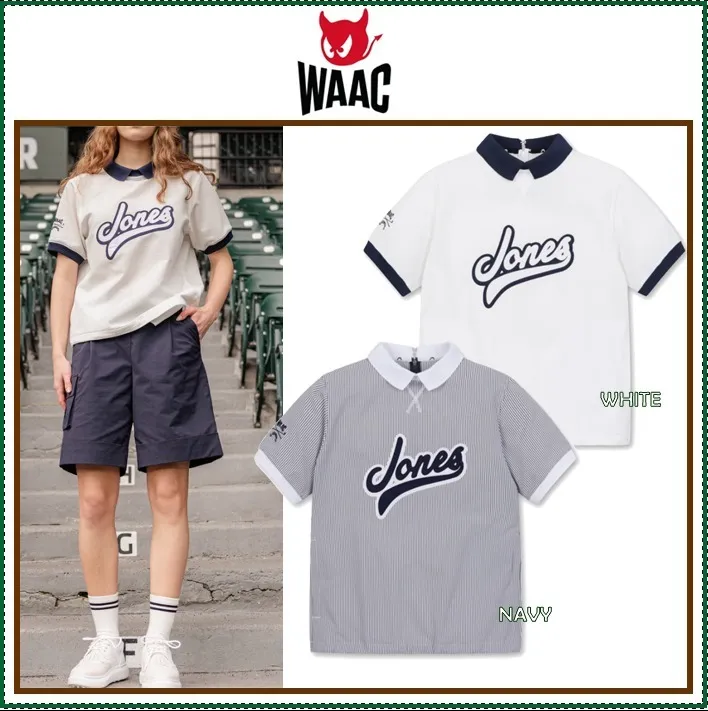 WAAC  |Street Style Plain Short Sleeves Logo Hoodies & Sweatshirts