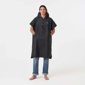 Waterproof Changing Poncho - Black