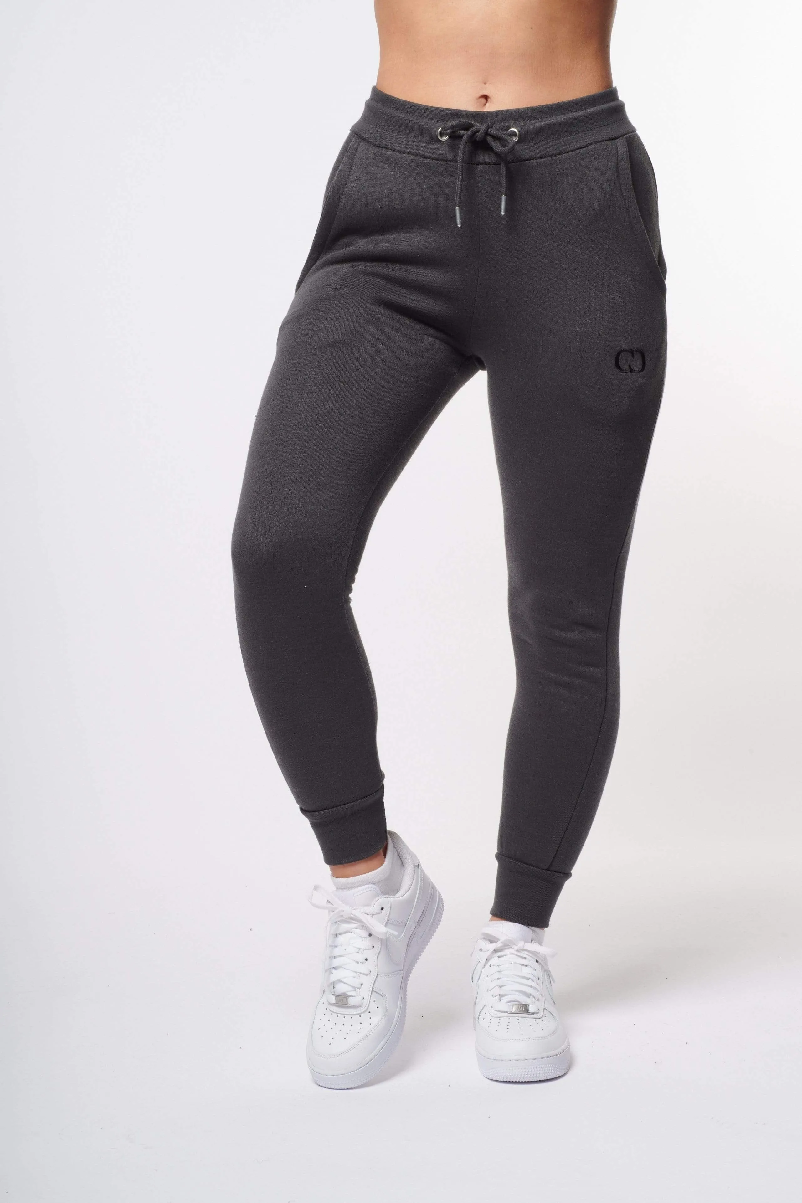 WOMENS ECO ESSENTIAL RECYCLED JOGGER - CHARCOAL