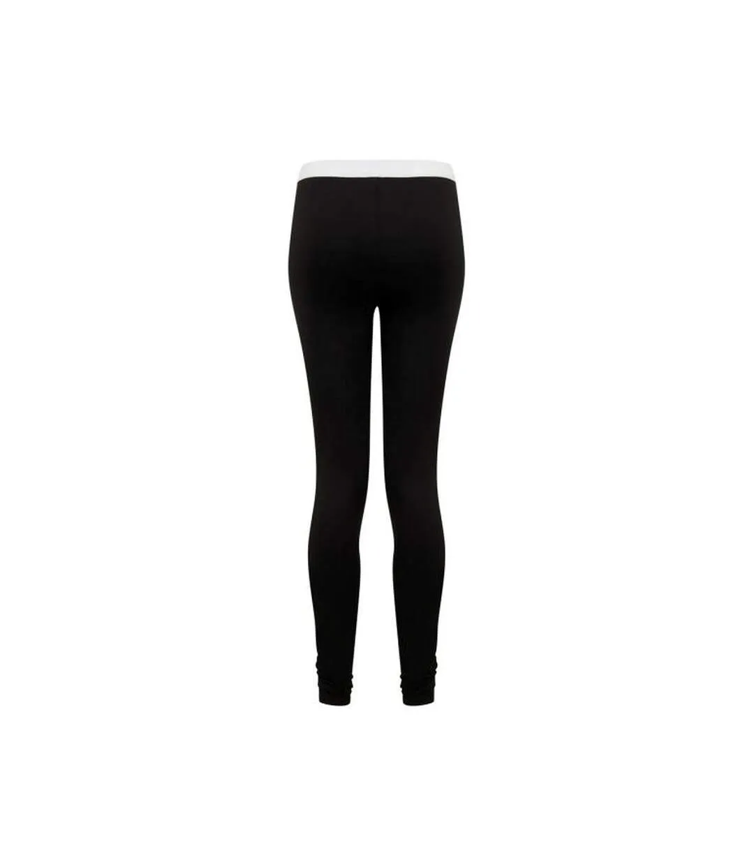 Womens/ladies leggings black/white SF