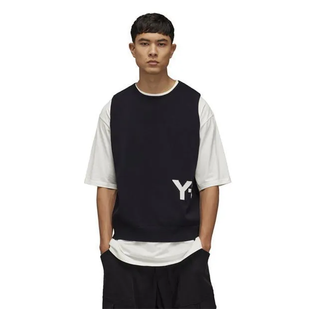 Y-3  |Plain Logo Designers Vests & Gillets